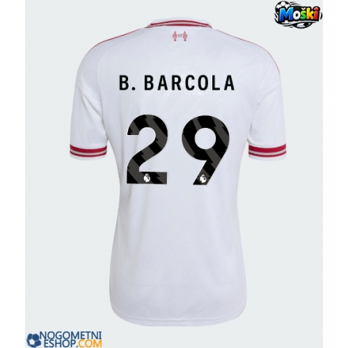 Moški Nogometni dresi Liverpool Bradley Barcola #29 Gostujoči 2026-27 Kratek Rokav